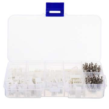 230pcs XH2.54 2p 3p 4p 5 pin 2.54mm Pitch Terminal Kit / Housing / Pin Header JST Connector Wire Con