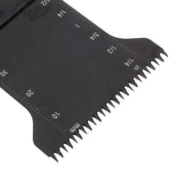 23Pcs Oscillating Saw Blade Multi Tool Quick Release Saw Blades Kit for Metal Wood Plastic Cutting O