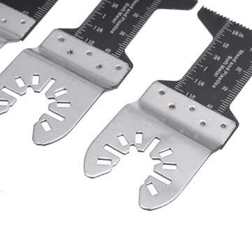 23Pcs Oscillating Saw Blade Multi Tool Quick Release Saw Blades Kit for Metal Wood Plastic Cutting O