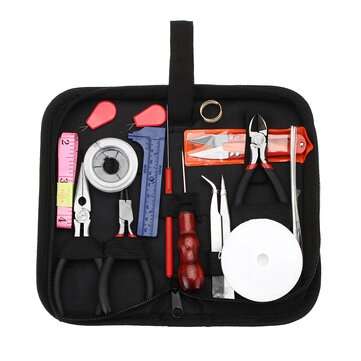 23Pcs Jewelry Making Tools Repair Kit Jewelry Pliers Beading Wire Set DIY Craft