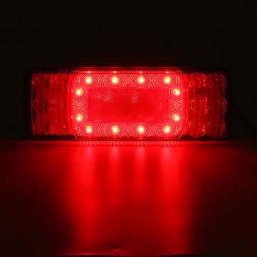 24 +6LED 12-24V Rear Tail Light Stop Brake Light Turn Signal Indicator