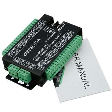 24 Channel 3A/CH DMX512 Controller Led Decoder Dimmer Controller
