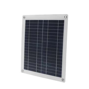 23W Polysilicon Solar Panels Semi-soft Polysilicon Solar Panel for Outdoor Semi-flexible Solar Power