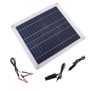 23W Polysilicon Solar Panels Semi-soft Polysilicon Solar Panel for Outdoor Semi-flexible Solar Power
