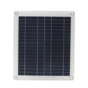 23W Polysilicon Solar Panels Semi-soft Polysilicon Solar Panel for Outdoor Semi-flexible Solar Power