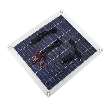 23W Polysilicon Solar Panels Semi-soft Polysilicon Solar Panel for Outdoor Semi-flexible Solar Power