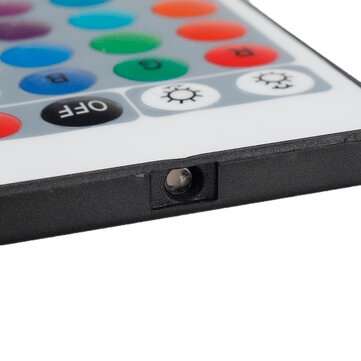24 Key Mini IR Remote Controller For 3528 5050 RGB LED Strip Light DC 12V