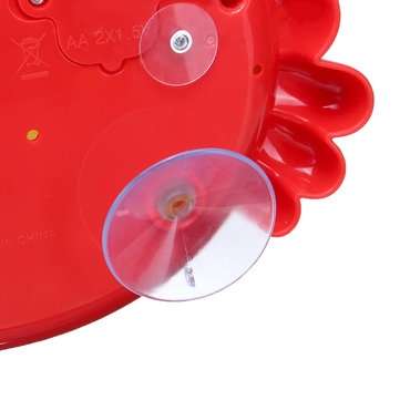 24 Music Baby Tub Crab Automatic Bubble Blower Bubble Maker Machine Song Bath Toy Gift