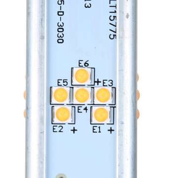 24/12V Vehicle Roof Amber Flashing Emergency Strobe Warning Light DIN Pole Mount