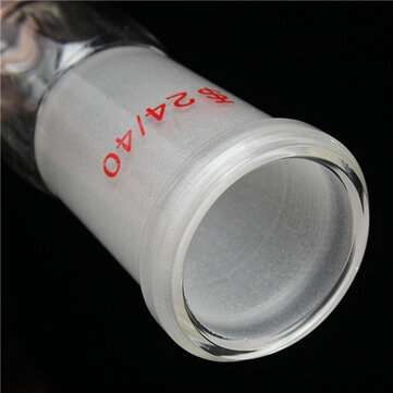 24/40 Glass Vacuum Take Off Adapter Lab Straight Tube Gas Inlet Adapter
