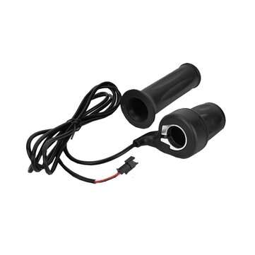 24/36/48V Pair Mountain Bike Throttle Grip 20X Throttle Grip Half Turn Handle Conversion Electric Ac