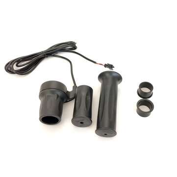 24/36/48V Pair Mountain Bike Throttle Grip 20X Throttle Grip Half Turn Handle Conversion Electric Ac