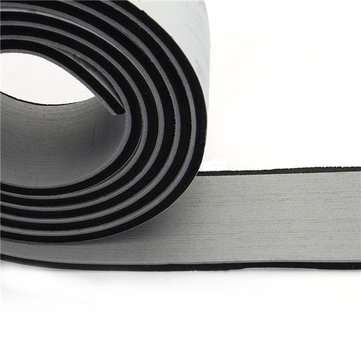 240x5.8x0.5cm EVA Flooring Faux Imitations Teak Gray&Black Decking Boat Flooring Sheet Pad