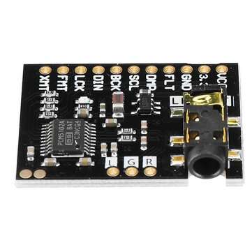 24-bit PCM5102 PCM5102A Stereo DAC Digital-to-analog Converter PLL Voice Module pHAT