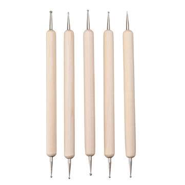 24pcs Clay Carving Pottery Tools Polymer Modeling DIY Sculpture Craft Holder