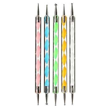 24pcs Mandala Dotting Tools Rock Painting Kit Dot nail Art Pen Paint Stencil