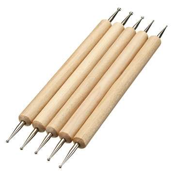 24pcs Mandala Dotting Tools Rock Painting Kit Dot nail Art Pen Paint Stencil