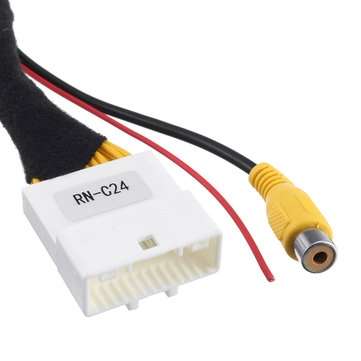 24Pin Rear View Camera Adapter Connection Cable for Renault Dacia Opel Vauxhall