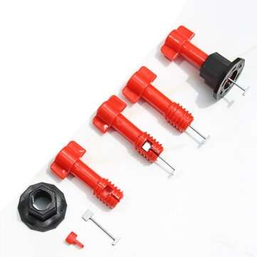 24PCS Tile Leveler Flooring Wall Leveling System Locator Spacer Balance Tool
