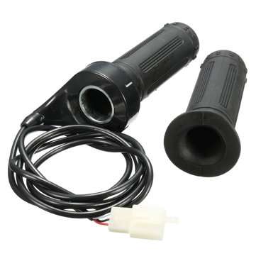 24V 36V 48V 3 Wire Twist Throttle Hand Grip For Electirc Scooter Bike 7/8" Handlebar