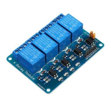 24V 4 Channel Relay Module For PIC ARM DSP AVR MSP430 Geekcreit for Arduino - products that work wit