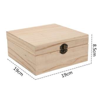 25 Grids Wooden Box Bottles Container Storage for Essential Oil Jewelry