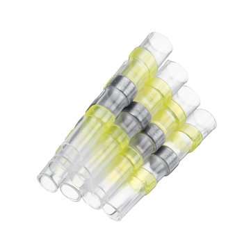250 Pcs Heat Shrink Butt Terminals Solder Seal Sleeve Wire Connector Waterproof Wire Connector Termi