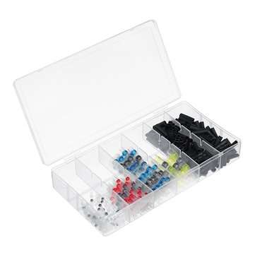 250 Pcs Heat Shrink Butt Terminals Solder Seal Sleeve Wire Connector Waterproof Wire Connector Termi