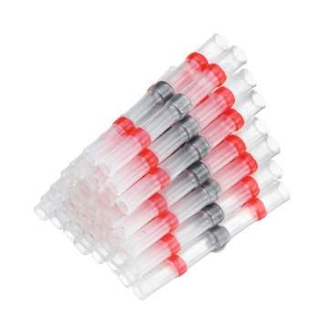 250 Pcs Heat Shrink Butt Terminals Solder Seal Sleeve Wire Connector Waterproof Wire Connector Termi