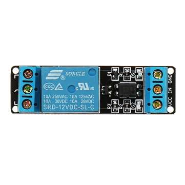 250A 10A DC12V 1CH Channel Relay Module Low Level Active For Home Smart PLC Geekcreit for Arduino -