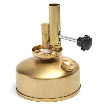250mL Brass Alcohol Blast Burner Heating Alcohol Lamp Blow Torch Lab Chemistry Experiment