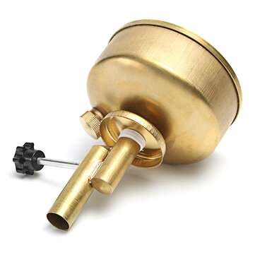 250mL Brass Alcohol Blast Burner Heating Alcohol Lamp Blow Torch Lab Chemistry Experiment