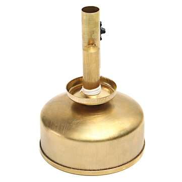 250mL Brass Alcohol Blast Burner Heating Alcohol Lamp Blow Torch Lab Chemistry Experiment
