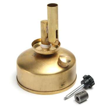 250mL Brass Alcohol Blast Burner Heating Alcohol Lamp Blow Torch Lab Chemistry Experiment
