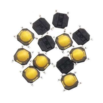 250pcs 10 Types Tactile Push Button Touch Switch Remote Keys Button Microswitch for school education