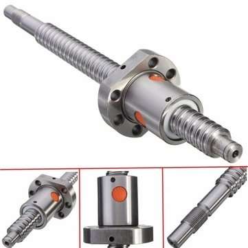 250mm Ball Screw SFU1605 Ball Screw with Single Ball Nut for CNC