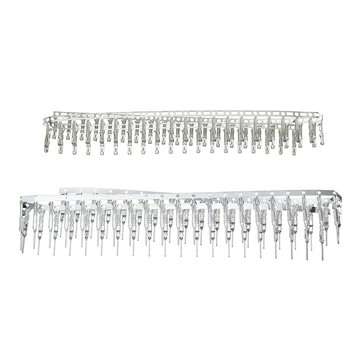 250pcs 2.54mm Dupont Connector 1/2/3/4/5 Pin Male Female Header Housing Crimp Connectors Terminal Ju