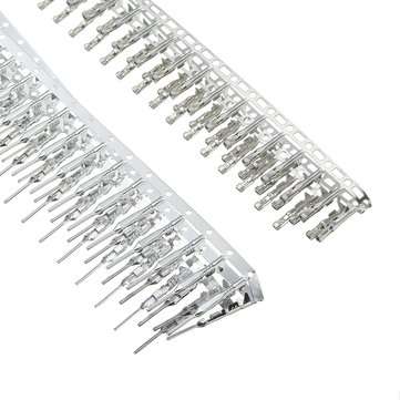 250pcs 2.54mm Dupont Connector 1/2/3/4/5 Pin Male Female Header Housing Crimp Connectors Terminal Ju