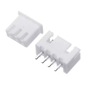 250Pcs 2.54mm XH2.54 2p 3p 4 Pin Connector Plug+Straight Needle+Terminal Socket Header Wire Adaptor