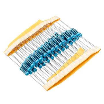 250pcs 1W Metal Film Resistor 1% 1K ohm