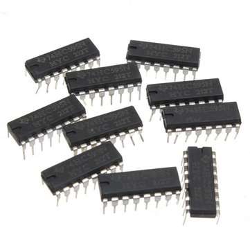 250pcs SN74HC595N 74HC595 74HC595N HC595 DIP-16 8 Bit Shift Register IC
