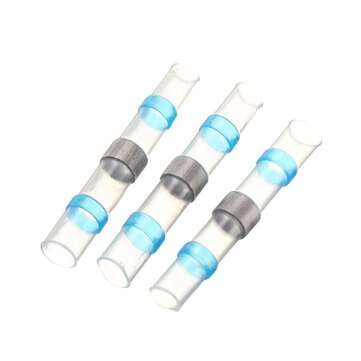 250Pcs Heat Shrinkable Tube with Waterproof Solder Ring Box