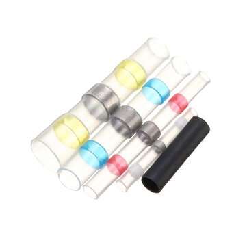 250Pcs Heat Shrinkable Tube with Waterproof Solder Ring Box