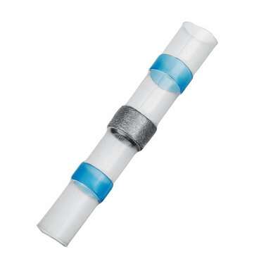 250PCS Solder Seal Wire Connectors Heat Shrink Solder Butt Connectors Terminals Connector Kit Automo