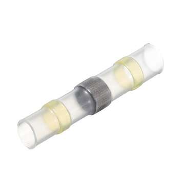 250pcs Waterproof Soldering Ring Heat Shrinkable Medium Nozzle Terminal Solder Connectors