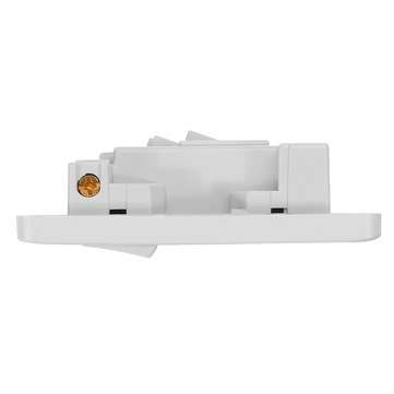 250V 16A 86mm Switch Socket Board 8 Hole Wall Socket Panel Switch Suitable for Indoor Buildings