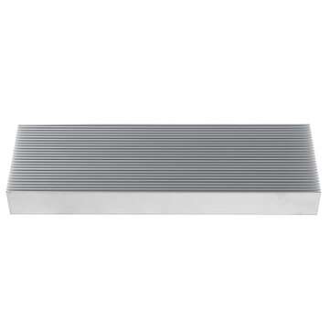 250X80x27mm Thickened High-power Aluminum Heat Sink LED Heat Sink Fan Heat Sink