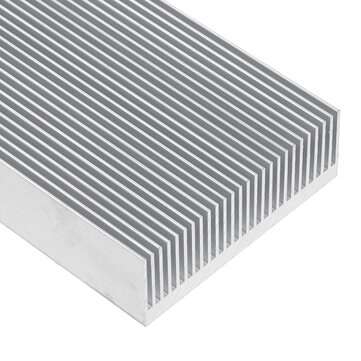 250X80x27mm Thickened High-power Aluminum Heat Sink LED Heat Sink Fan Heat Sink