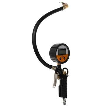 255 PSI 18 Bar Digital Tire Pressure Gauge Meter Tester Bike Car Truck LCD