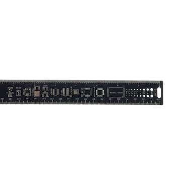25CM PCB Ruler For Electronic Engineers Measuring Tool PCB Reference Ruler Chip IC SMD Diode Transis